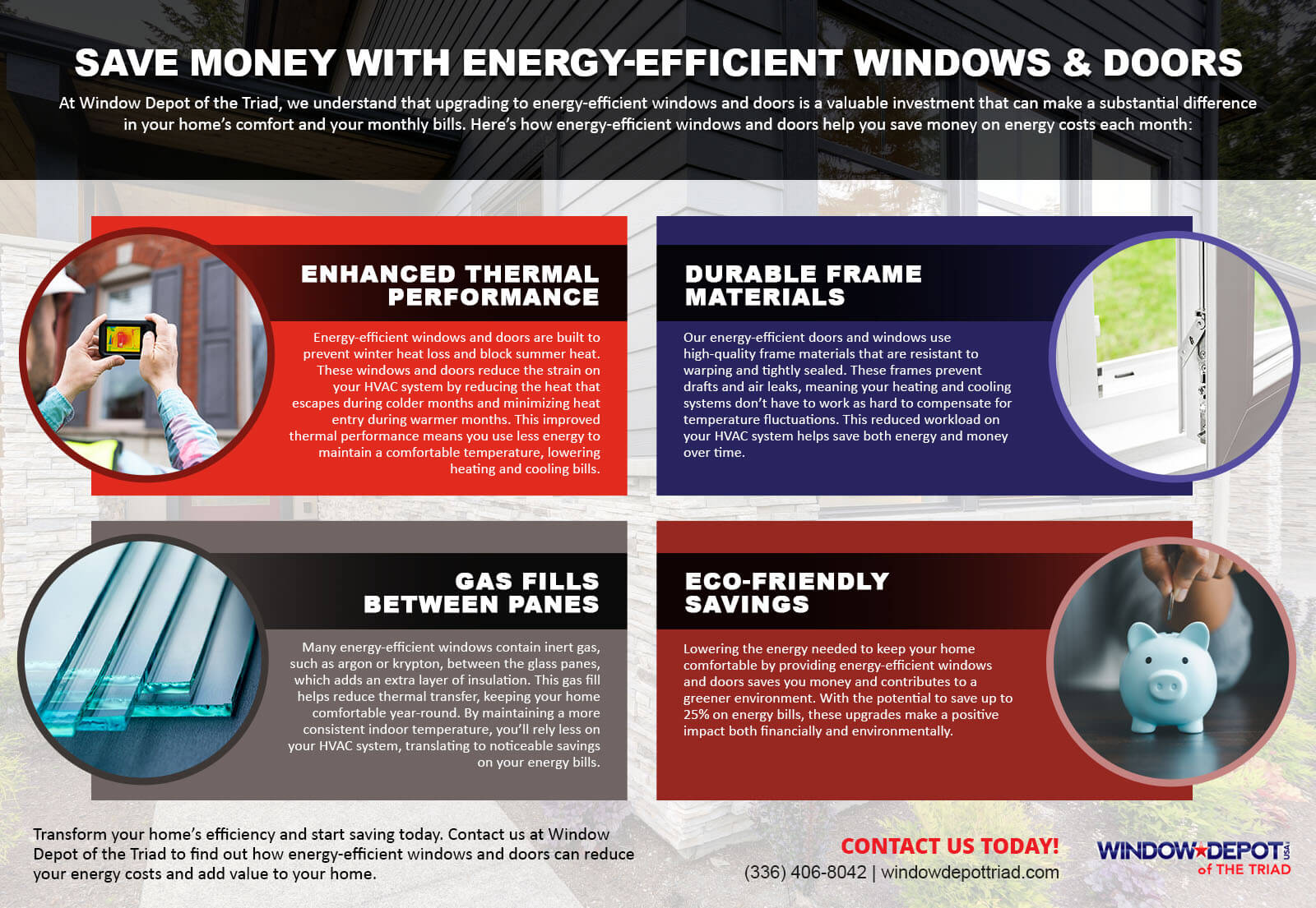Save Money with Energy-Efficient Windows and Doors